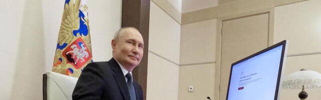 VIDEO Putin hääletas Putini valimistel Putini poolt – ja seda Venemaa e-valimiste süsteemis, et võit oleks kindel