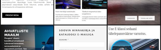 Suur test: Kas Eesti automüüjate veebilehtedelt leiab vajalikku infot?
