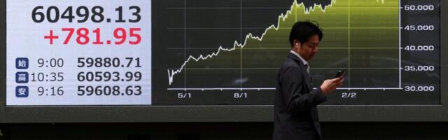 Aasia aktsiaturud kerkisid rekorditeni, USA futuurid otsivad suunda
