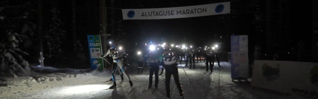 Reporter: Maaliliste Alutaguse metsade vahel peeti Alutaguse Öömaratoni