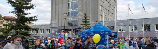 VIDEO ⟩ Kohtla-Järve linn tähistas suurejooneliselt lastekaitsepäeva