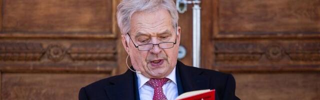 FOTOD | Soome endine president Sauli Niinistö osales Kadriorus lugemistalgutel