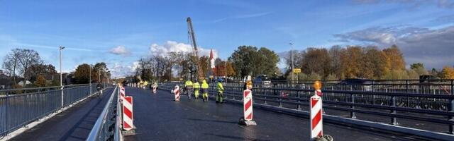 Kolmapäeval toimub Salacgrīva silla pidulik avamine