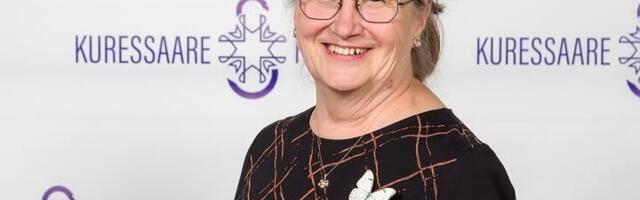 Kuressaare haigla ämmaemand pälvib maakonna vapimärgi