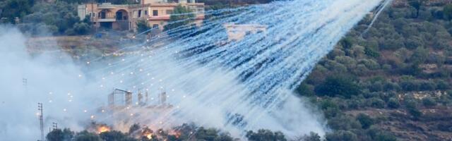 Iisrael pihustas Liibanoni elamupiirkonda raskeid põletusi tekitavat valget fosforit