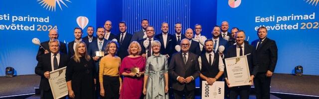 Eesti tööstuse tipptegijad pääsesid aasta ettevõtte finaali