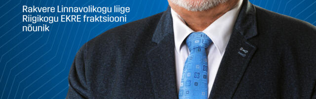 Aarne Mäe: Rakveres laiutav Isamaa sai stiilse ninanipsu