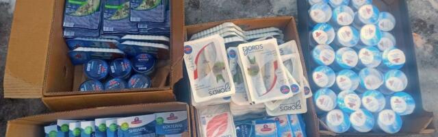 Tartu toidupood viskas Venemaa kaubad otse prügikasti