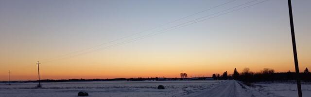 Uus nädal algab Ida-Virumaal krõbeda külmaga