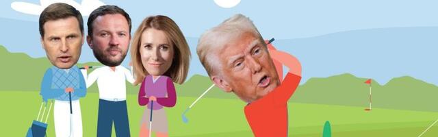 Kes Eesti poliitikutest passiks Trumpiga golfiväljakule mõõtu võtma? Pevkur_ mina häbisse ei jääks!
