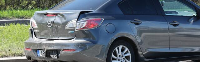 FOTOD | Tallinna lennujaama juures põrkasid kokku kolm autot