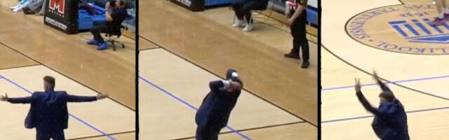 DELFI VIDEO | Kalev/Cramo peatreeneri Kris Killingu värvikad liigutused imiteerivad kaitsemängija omi