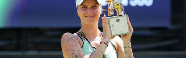 Vondroušova jõudis pika ootuse järel esimese turniirivõiduni pärast Wimbledoni