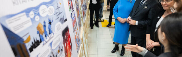 Galerii: Kashastanis avati Eesti raamatu-aastale pühendatud näitus