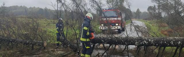 Tugev tuul annab vabatahtlikele tööd