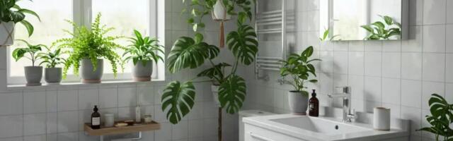 Pane need taimed vannituppa ja unusta hallitus ning niiskus igaveseks