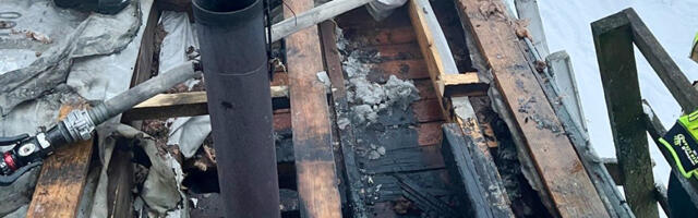 Jõgeva vallas põles sauna katus