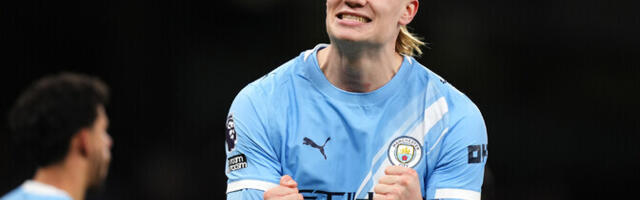 Haaland jõudis ümmarguse tähiseni, aga City sai kolmanda järjestikuse viigi