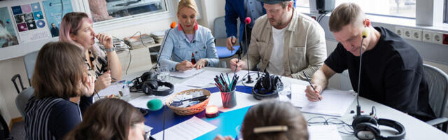 Galerii: Klassikaraadios kirjutati sünnipäeva puhul kuuendat korda diktaati