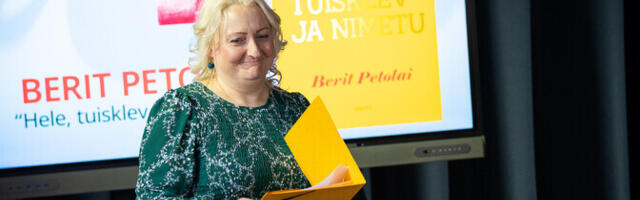 Berit Petolai: kirjandusel võiks olla lepitav ja rahustav jõud