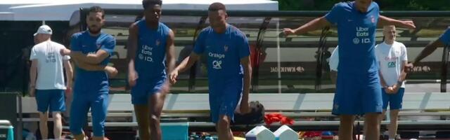 Mbape i Dembele predvode trening reprezentacije Francuske