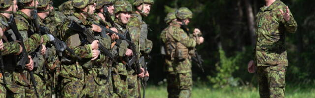 Kaitseväe juhataja: õppekogunemisel osaleja teab kuidas maitseb vabadus
