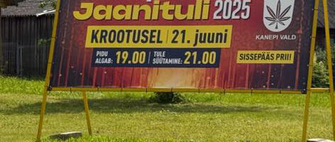 Valik jaanisündmusi Lõuna-Eestis