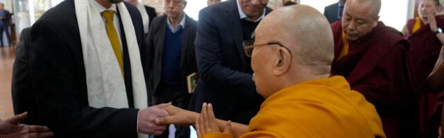 Anti Poolamets kohtus dalai-laamaga