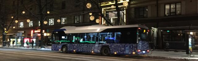 Hiina elektribuss hakkas Soomes imelikult käituma