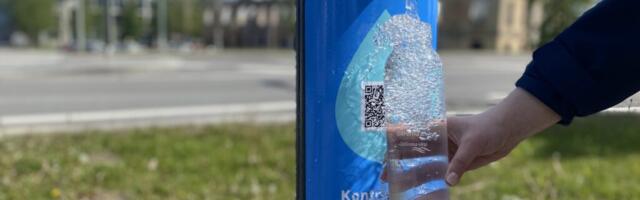 Kuumal ajal aitavad Tallinnas janu kustutada avalikud joogiveekraanid