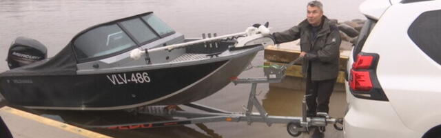 В Нарве завершилось строительство речного слипа для любителей рыбной ловли