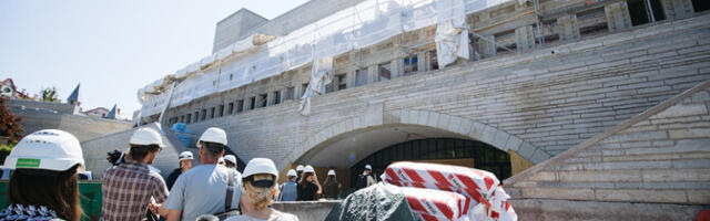 Временный зал Национальной библиотеки будет закрыт за 1,5 года до открытия здания на Тынисмяги