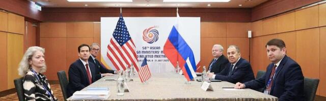 Vene ja USA välisministrid said kokku