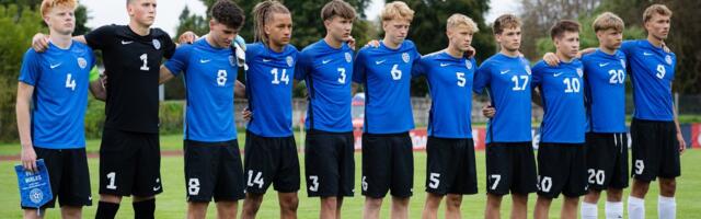 Eesti U17 jalgpallikoondis sai Itaalia eakaaslastelt 1_8 kolaka. „Numbrid on väga koledad“
