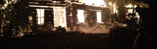 Võru vallas hävis tulekahjus elumaja