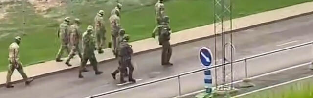 VIDEO: sõjaline õppus Eestis Vene piiri ääres