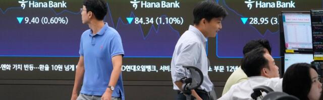 Lõuna-Korea Kospi põrkas pärast börsišokki tagasi, AI-aktsiad jäid surve alla