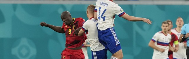 Belgia kõmmutas veel ühe palli Venemaa väravavõrku