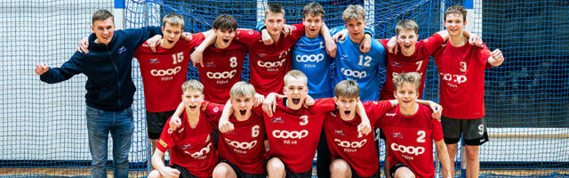 Põlva KPK/ Põlva SK võistkond on 2025 Eesti karikavõitja noormeeste U16 käsipallis