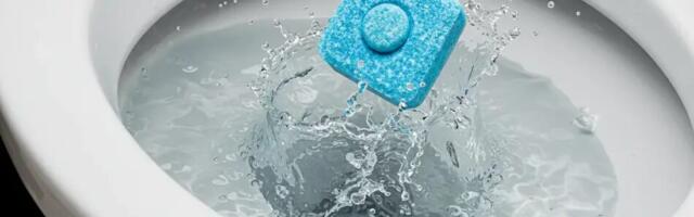 Nõudepesumasina tablett tualetis – lase mõjuda mõni minut ja vaata, mis juhtub