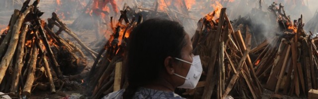 VIDEO | India pealinna pargid raiutakse maha, et surnukehade jaoks põletusmaterjali saada