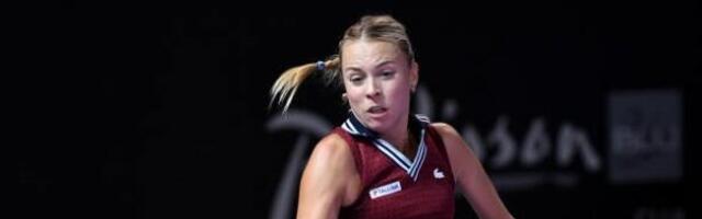 WTA finals: Kontaveit võitis esimese mängu Krejcikova vastu 6:3, 6:4