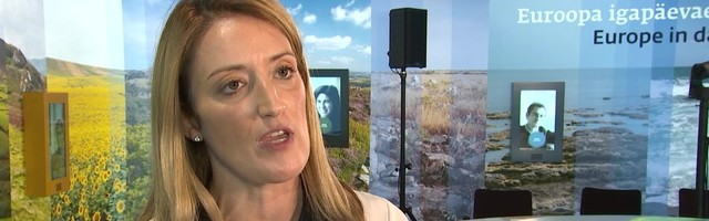 Reporter: Metsola: Euroopa vastas Valgevenele tugevalt