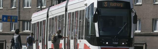 Trammiliiklus on katkenud Kadrioru suunal
