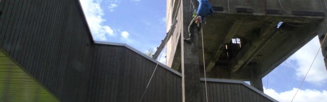 Reporter:  Kohtla-Nõmmel selgitati Eesti kõige osavamad mägironijad