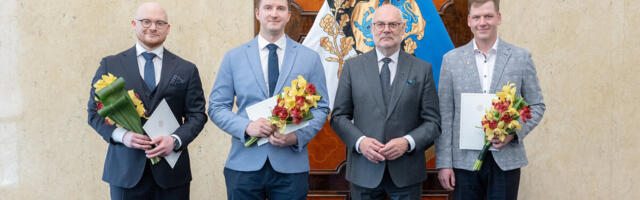 Kolm Tartu Ülikooli teadlast pälvis presidendi noore teadlase preemia