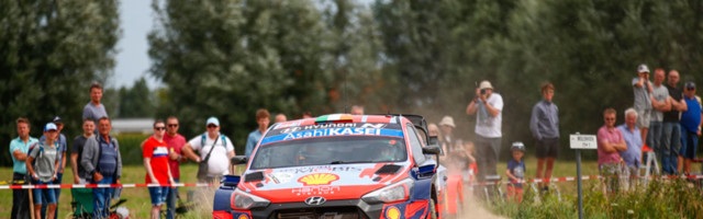 Breen võitis ka kolmanda kiiruskatse Belgia rallil, Tänak kaotas veelgi aega ja on kolmas