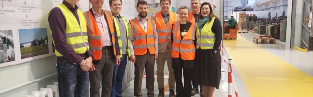 Galerii! Aasta tehas 2024 žürii külas kandidaatidel: E-Piim, Promens ja Tammer