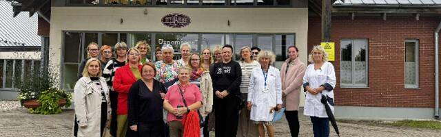 Valga valla sotsiaaltöötajad tutvusid sotsiaal- ja tervishoiuteenustega Lätis