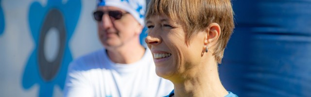 President Kaljulaid lõpetas Keenia visiidi jooksuga MM- ja OM-medalistidega